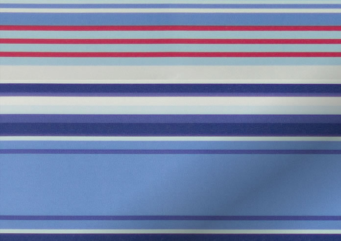 Stripy (Blackout), Blue - Roller Blind - Image 4
